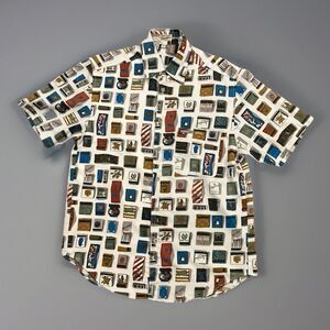 Vintage Guess by Georges Marciano Button Down Shirt Men's Size Small Matchbox